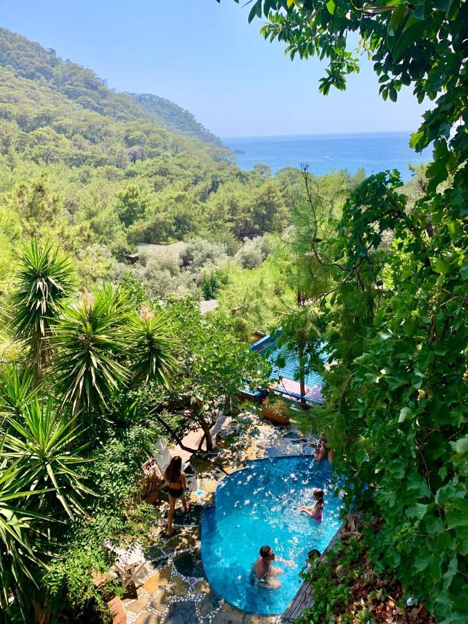 Large Bungalow With Sea View In Kabak Bay, Oeluedeniz Fethiye Buitenkant foto